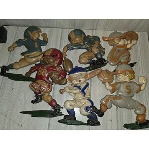Vtg 1979 Sexton Metal Baseball Football Wall Plaques Hanging Decor Boys Room 6